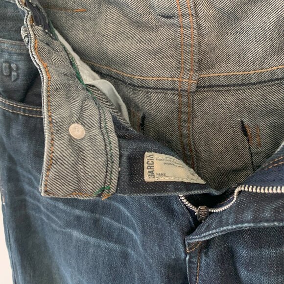 Dark Blue Navy Clawmarks Skinny Denim Jeans - Picture 4 of 4